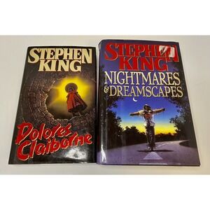 Stephen King 1st Edition Lot - Nightmares And Dreamscapes Dolores Claiborne Read